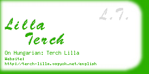 lilla terch business card